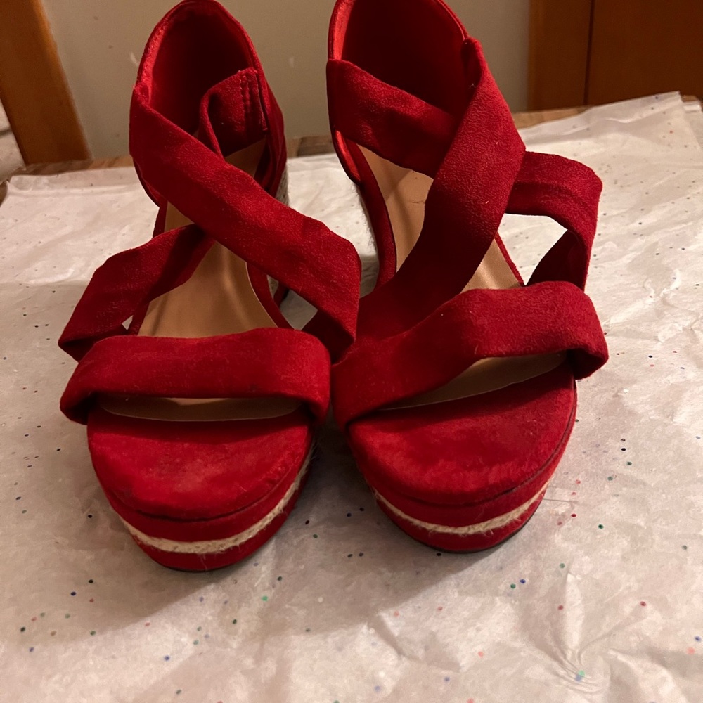 Bamboo brand, size 8.5 strappy sandals